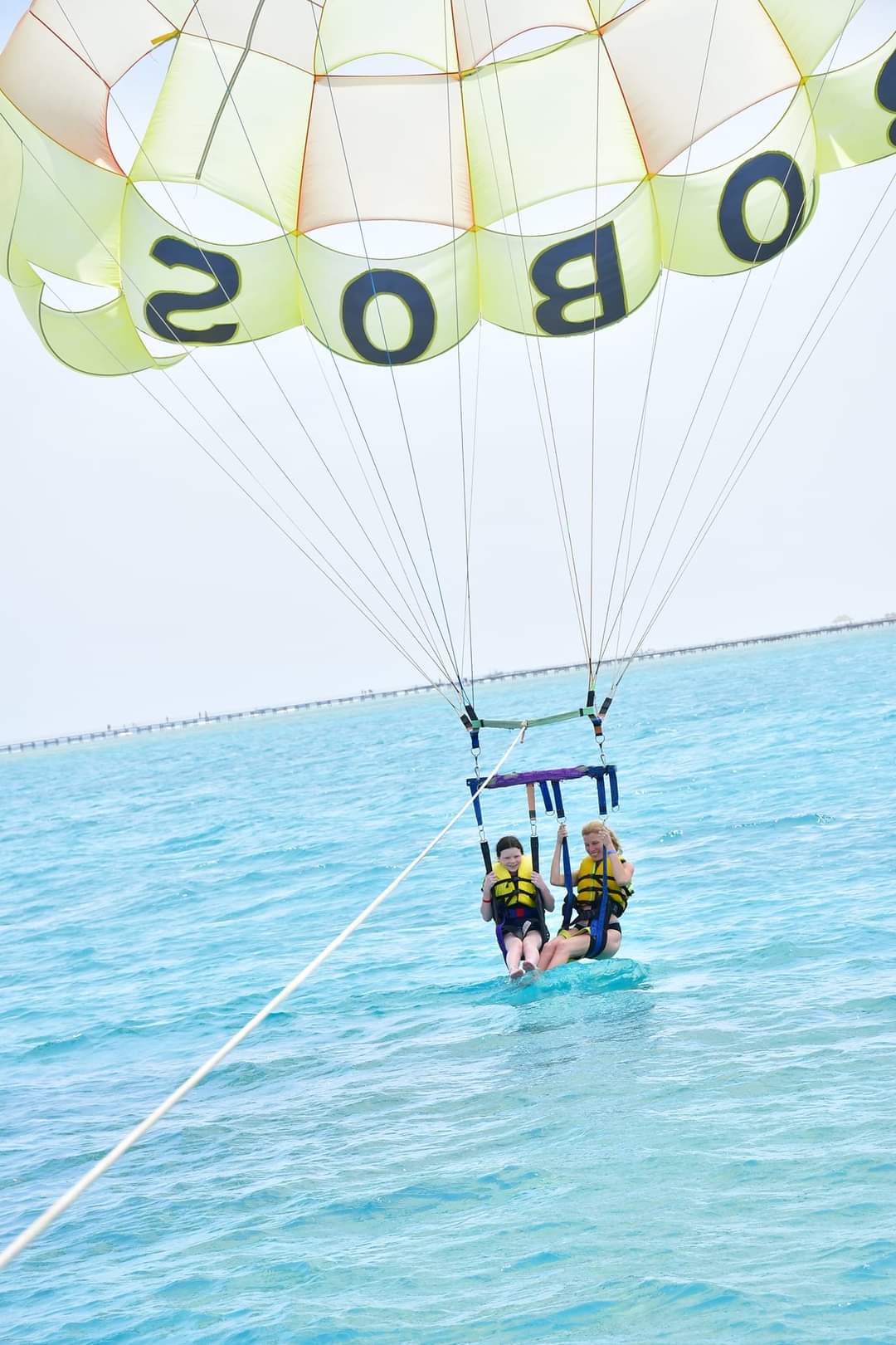 Doppeltes Parasailing in Sharm Elsheikh